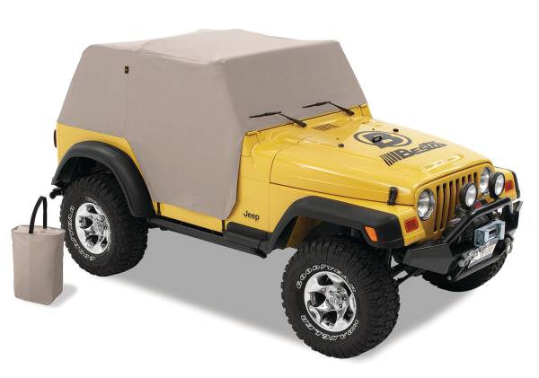 All Weather Trail Cover - Jeep '92-95 Wrangler YJ (Charcoal / Gray) | 81036-09 - Image 1