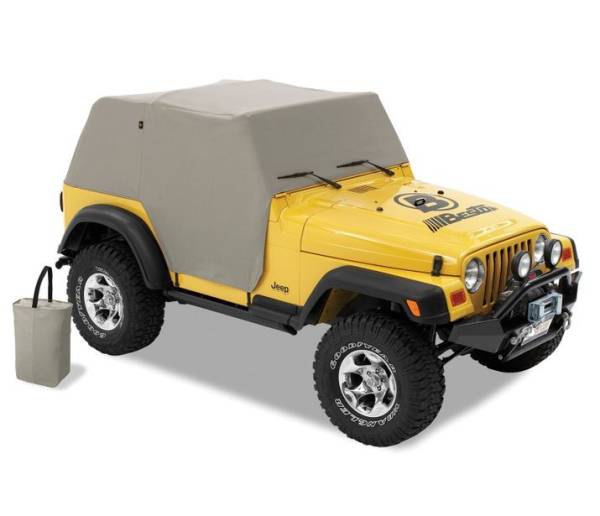 Bestop - All Weather Trail Cover - Jeep '97-06 Wrangler TJ Exc. Unlimited (Charcoal / Gray) | 81037-09 - Image 1
