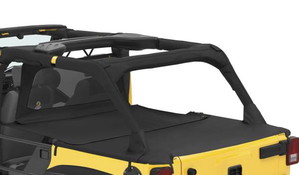Bestop - Duster Deck Extension - Jeep '07-18 Wrangler JK 4-Door (Black Diamond) | 90034-35 - Image 1