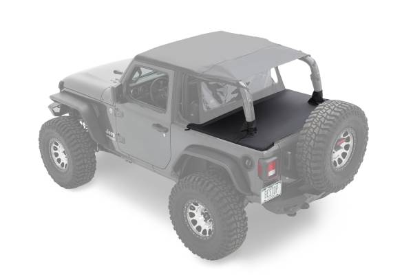 Bestop - Duster Deck Cover - Jeep '18-26 Wrangler JL 2-Door (Black Diamond) | 90035-35 - Image 1