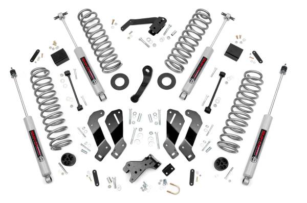 Rough Country - Rough Country - 3.5 Inch Lift Kit - Jeep Wrangler Unlimited 2WD/4WD (2007-2018) | 69430 - Image 1