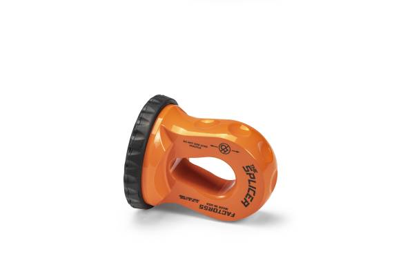 SPLICER 3/8-1/2" SYNTHETIC ROPE SPLICE-ON SHACKLE MOUNT -- ORANGE | 00352-07 - Image 1