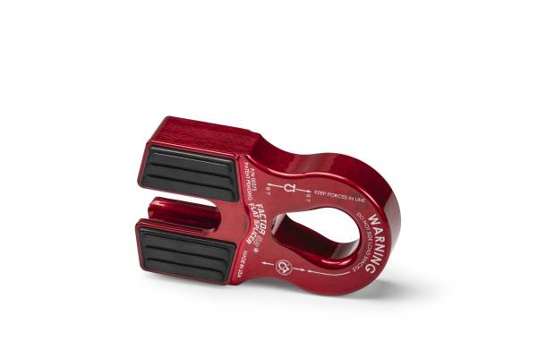 Factor 55 - FLAT SPLICER 3/8-1/2" SYNTHETIC ROPE SPLICE-ON SHACKLE MOUNT -- RED | 00375-01 - Image 1