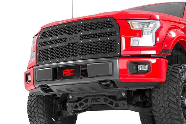 Rough Country - Rough Country - Mesh Grille - Ford F-150 2WD/4WD (2015-2017) | 70191 - Image 1