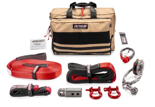 Factor 55 - SAWTOOTH WINCH ACCESSORY KIT (GRAY HITCHLINK AND LARGE BAG) | 00475-06-LARGE - Image 1