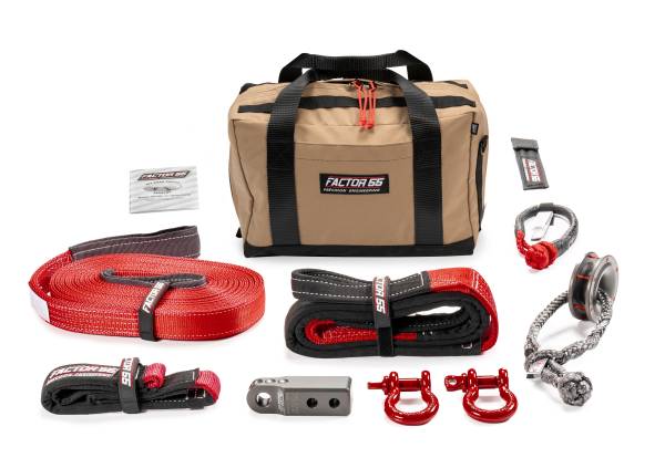 Factor 55 - SAWTOOTH WINCH ACCESSORY KIT (GRAY HITCHLINK AND MED BAG) | 00475-06-MEDIUM - Image 1