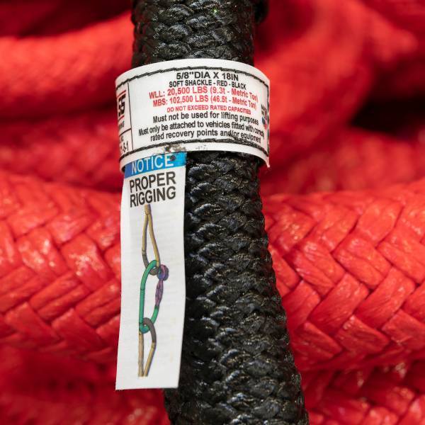 EXTREME DUTY SOFT SHACKLE 5/8IN X 18IN | 00570 - Image 1