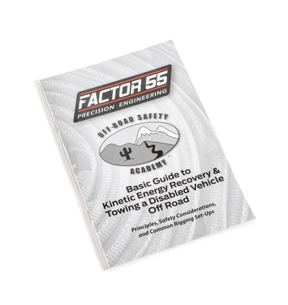 Factor 55 - BASIC GUIDE TO KINETIC ENERGY RECOVERY & TOWING MANUAL | 10001 - Image 1