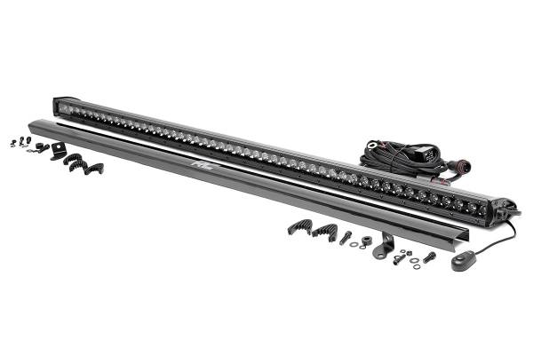 Rough Country - Rough Country - 50 Inch Black Series LED Light Bar - Single Row | 70750BL - Image 1