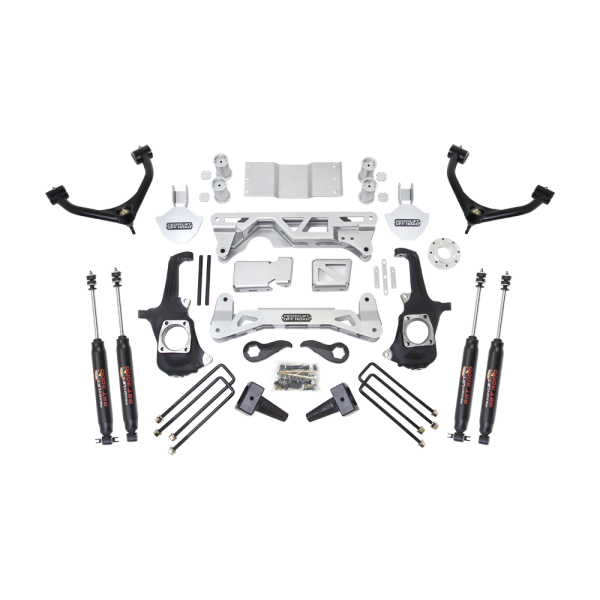 ReadyLift - 7-8" Lift Kit - GM Silverado / Sierra 2500HD/3500HD W/ SST3000 Shocks 2011-2019 | 44-3070 - Image 1