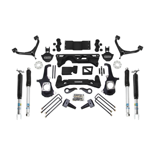 ReadyLift - 7-8" Lift Kit - GM Silverado / Sierra 2500HD/3500HD W/ Bilstein Shocks 2011-2019 | 44-3072 - Image 1