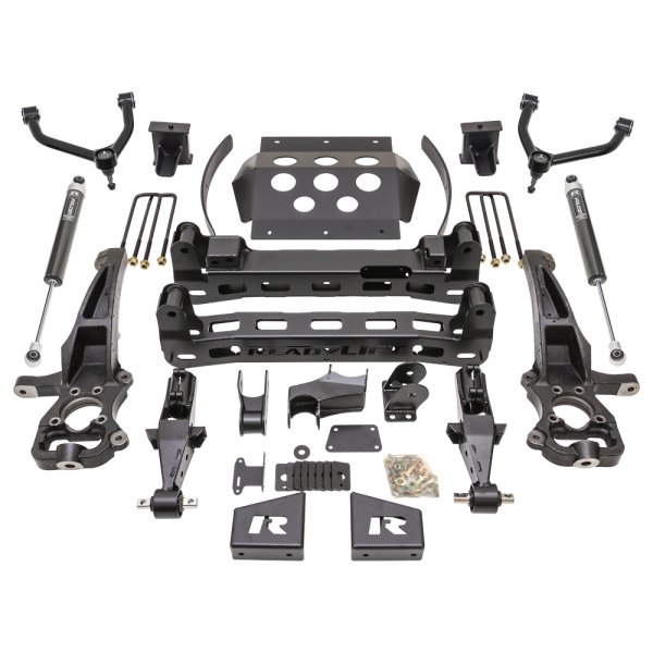 ReadyLift - 8" Lift Kit - GM Silverado / Sierra 1500 - 2019-2021 With Falcon 1.1 Monotube Shocks | 44-39800 - Image 1