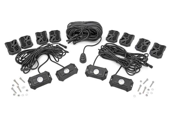 Rough Country - LED Rock Light Kit - 4 Piece Set | 70980 - Image 1