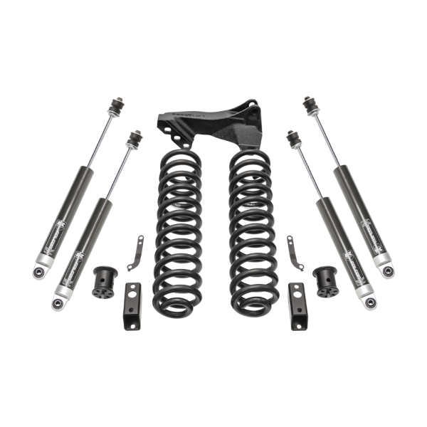 ReadyLift - 2.5" Coil Spring Front Lift Kit W/Falcon 1.1 Monotube Shocks Front/Rear - Ford Super Duty Diesel 4WD 2017-2019 | 46-27240 - Image 1