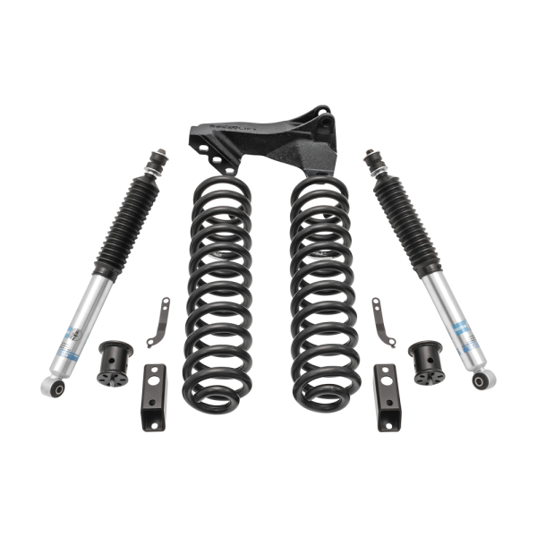 ReadyLift - 2.5" Coil Spring Front Lift Kit W/Bilstein Shocks - Ford Super Duty Diesel 4WD 2011-2016 | 46-2727 - Image 1