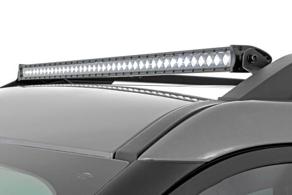 Rough Country - LED Light Kit - Roof Rack Mount - 40 in. Black Single Row - Ford Bronco Sport (21-25) | 71039 - Image 1