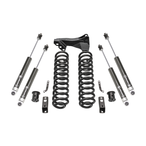 ReadyLift - 2.5" Coil Spring Front Lift Kit W/Falcon 1.1 Monotube Shocks Front/Rear - Ford Super Duty Diesel 4WD 2011-2016 | 46-27290 - Image 1