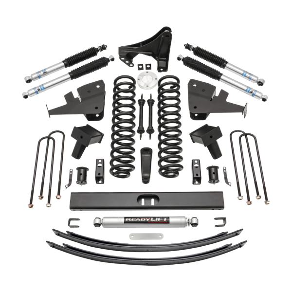 ReadyLift - 8" Lift Kit W/ Bilstein Shocks - Ford Super Duty Diesel F250/F350 4WD 2017-2019 | 49-2782 - Image 1