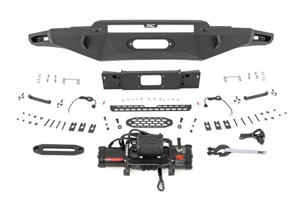 Rough Country - Rough Country - Hybrid Front Bumper - 12000S - Toyota Tundra 2WD/4WD (2022-2025) | 72006 - Image 1