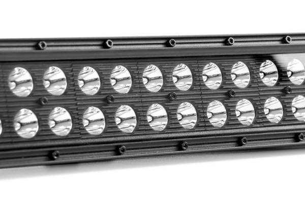 Rough Country - Rough Country - 50 Inch Black Series LED Light Bar - Curved - Dual Row | 72950BL - Image 1