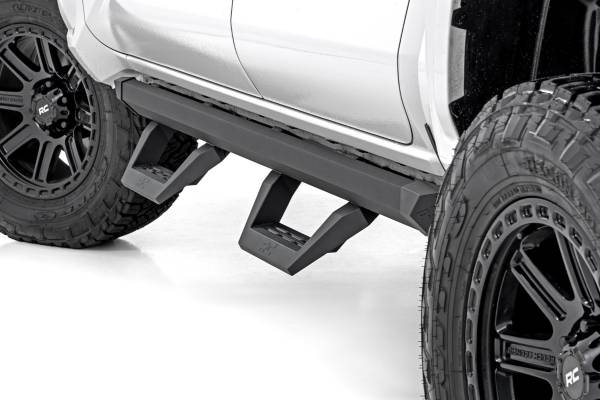 Rough Country - SRX2 Adjustable Aluminum Steps - Double Cab - Toyota Tacoma 2WD/4WD (24-25) | 73004 - Image 1