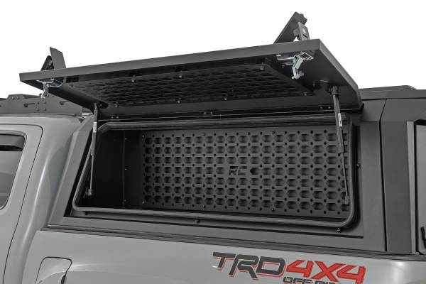 Rough Country - Bed Cap Molle Panel Side Storage Bin - Drivers Side - Toyota Tacoma (16-23) - 734064 - Image 1