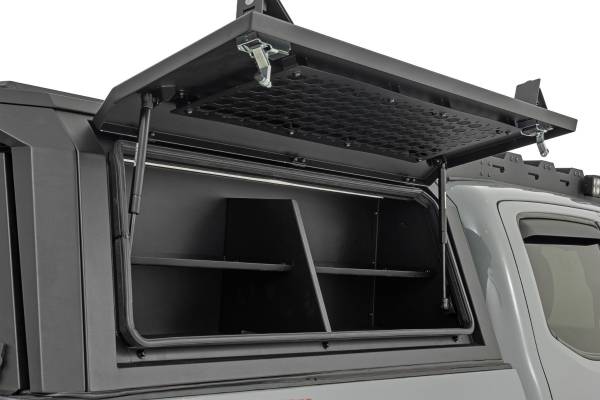 Rough Country - Rough Country - Bed Cap Side Shelf Storage Bin - Passengers Side - Toyota Tacoma (16-23) - 734065 - Image 1