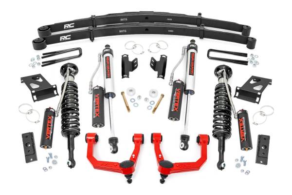 Rough Country - Rough Country - 3.5 Inch Lift Kit - Vertex - Toyota Tacoma 2WD/4WD (2005-2023) | 74252RED - Image 1