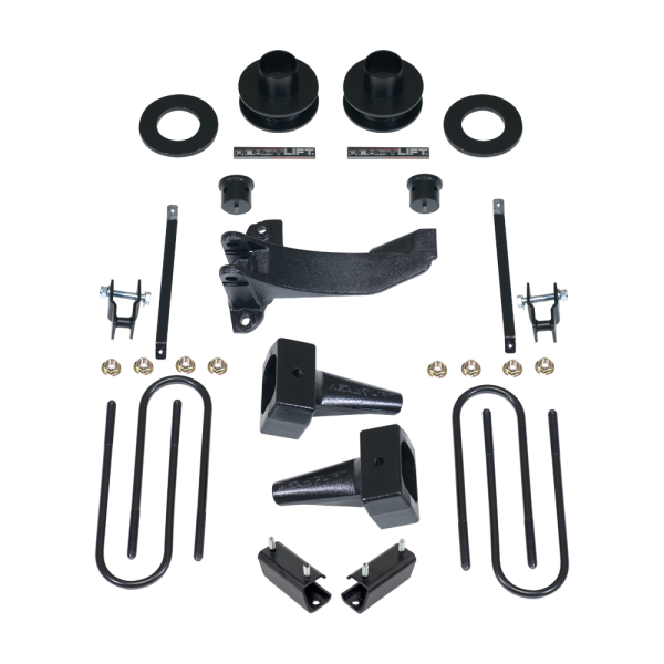 ReadyLift - 2.5" SST Lift Kit W/ 4" Rear Blocks - Ford Super Duty F250/F350 4WD (1-pc Drive Shaft Only) 2011-2016 | 69-2524 - Image 1