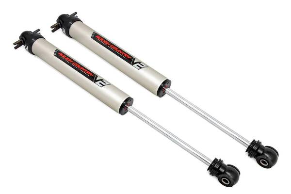 Rough Country - Rough Country - V2 Rear Shocks - 0-3 in. - Jeep Wrangler JK/Wrangler Unlimited (2007-2018) | 760752_A - Image 1