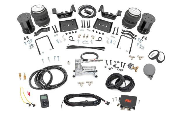 Rough Country - Rough Country - Air Spring Kit w/compressor - Wireless Controller - 6-7.5 Inch Lift Kit - Chevy/GMC 1500 (07-18) | 100056WC - Image 1