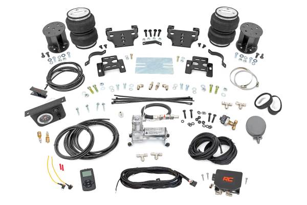Rough Country - Rough Country - Air Spring Kit w/compressor - Wireless Controller - 6 Inch Lift Kit - Chevy/GMC 2500HD (01-10) | 100064WC - Image 1