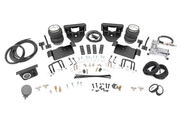 Rough Country - Air Spring Kit w/compressor - 0-6 in. Lifts - Ford F-150 4WD (2004-2014) | 10008C - Image 1