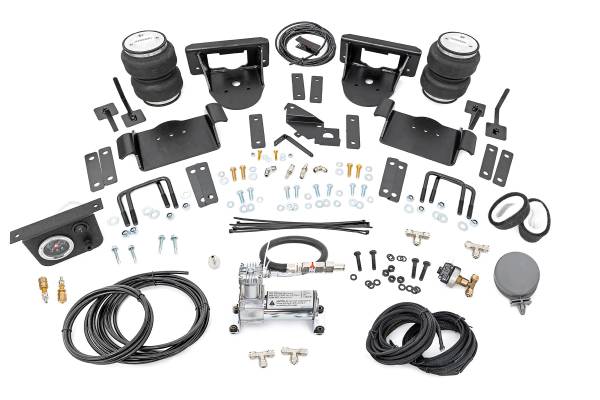 Rough Country - Rough Country - Air Spring Kit w/compressor - 0-6 in. Lifts - Ford F-150 4WD (2021-2025) | 10009C - Image 1