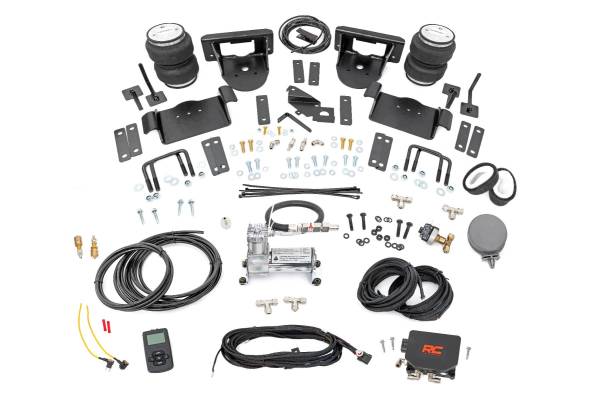 Rough Country - Rough Country - Air Spring Kit w/compressor - Wireless Controller - 0-6 in. Lifts - Ford F-150 (21-25) | 10009WC - Image 1