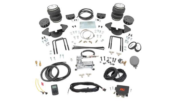 Rough Country - Rough Country - Air Spring Kit w/compressor - 4-6 Inch Lift Kit - Wireless Controller - Chevy/GMC 1500 | 100113WC - Image 1
