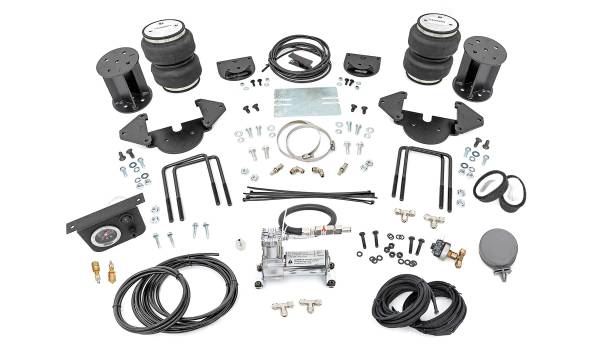 Rough Country - Rough Country - Air Spring Kit w/compressor - 4-6 Inch Lift Kit - Chevy/GMC Sierra/Silverado 1500 (19-25) | 100116C - Image 1
