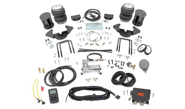 Rough Country - Rough Country - Air Spring Kit w/compressor - Wireless Controller - Chevy/GMC Sierra/Silverado 1500 (19-25) | 100116WC - Image 1