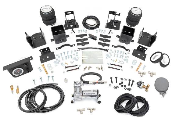 Rough Country - Rough Country - Air Spring Kit w/compressor - Ford F-250/F-350 Super Duty 4WD (2005-2016) | 10020C - Image 1
