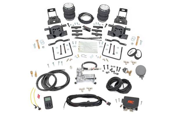 Rough Country - Rough Country - Air Spring Kit w/compressor - Wireless Controller - Ford F-250/F-350 Super Duty (05-16) | 10023WC - Image 1