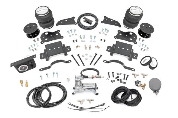 Rough Country - Rough Country - Air Spring Spacer Kit w/ Compressor - 5 in. Lift - Ram 2500 4WD (2014-2025) | 10033AC - Image 1