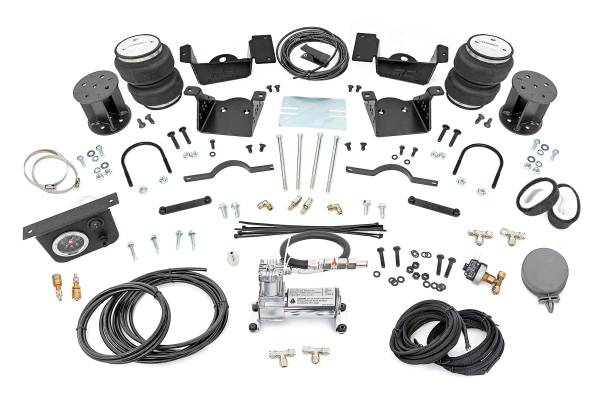 Rough Country - Air Spring Kit w/compressor - 3-5 Inch Lift Kit - Chevy/GMC 2500HD/3500HD (20-25) | 100345C - Image 1