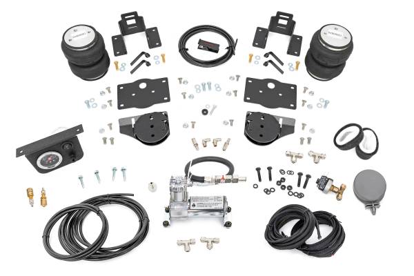 Rough Country - Rough Country - Air Spring Kit w/compressor - Ram 1500 4WD (2019-2025) | 10035C - Image 1
