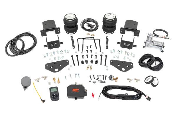 Rough Country - Rough Country - Air Spring Kit w/compressor - Wireless Controller - Ford F-250/F-350 Super Duty (17-25) | 10038AWC - Image 1