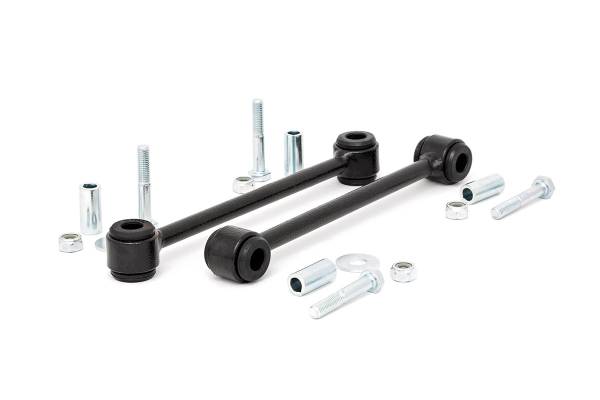 Rough Country - Rough Country - Sway Bar Links - Rear - 4-6 Inch Lift - Jeep Wrangler TJ (97-06)/Wrangler Unlimited (04-06) | 1015 - Image 1