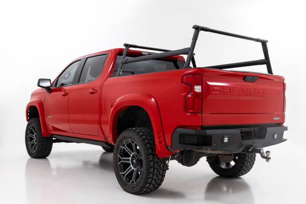 Rough Country - Rough Country - Bed Rack - Aluminum - Chevy Silverado 1500 2WD/4WD (2019-2025 & Classic) | 10201 - Image 1