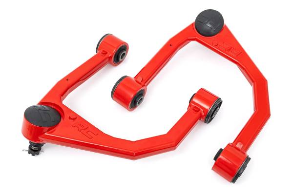 Rough Country - Rough Country - Red Forged Upper Control Arms - 3.5 Inch Lift - Toyota Tundra 2WD/4WD (07-21) | 76700RED - Image 1