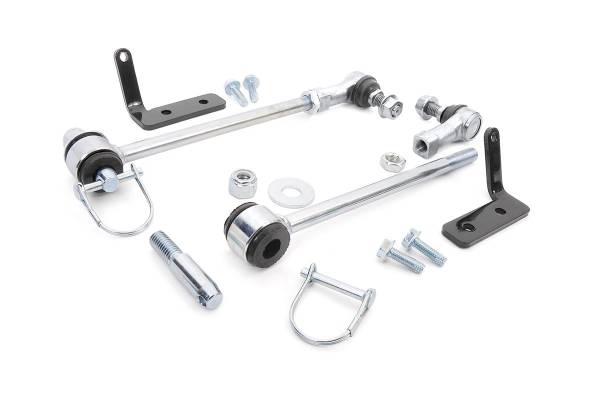 Rough Country - Rough Country - Quick Disconnect Sway Links - 2.5 Inch Lift - Jeep Wrangler JK/Wrangler Unlimited (07-18) | 1029 - Image 1