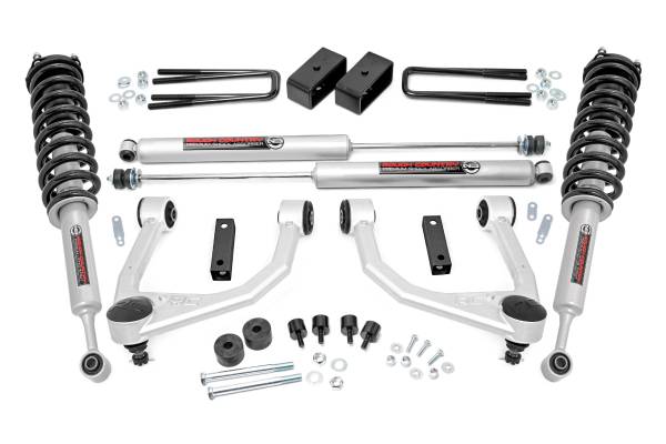 Rough Country - Rough Country - 3.5 Inch Lift Kit - N3 Struts - Toyota Tundra 2WD/4WD (2007-2021) | 76831 - Image 1