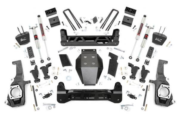 Rough Country - Rough Country - 5 Inch Lift Kit - Torsion Drop - M1 - Chevy/GMC 2500HD/3500HD (11-19) | 10340 - Image 1
